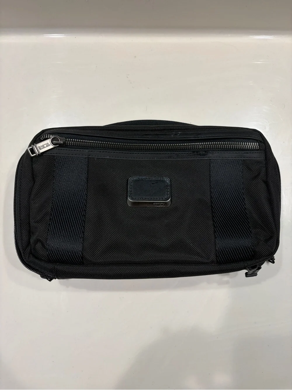 Tumi Alpha Bravo Expanded Reno Toiletry Kit - Black - Dopp Kit